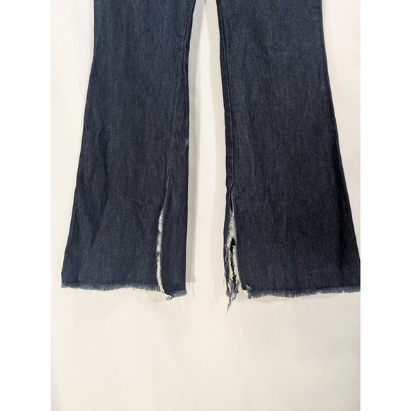 Vintage Y2K Guess USA Bootcut Jeans Style 13195 Size 31 Made in USA Side Slit - Picture 6 of 10